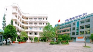 Sân trường - CĐ Sư phạm Bà Rịa-Vũng Tàu