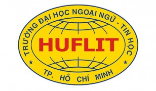 Logo Đại học Ngoại ngữ tin học thành phố Hồ Chí Minh