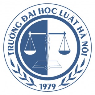 Logo trường Đại học Luật Hà Nội