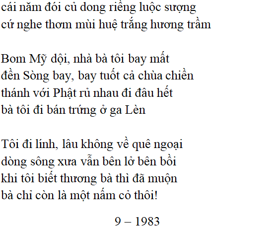 Bài thơ: Đò lèn (Nguyễn Duy) - Nội dung bài thơ, Hoàn cảnh sáng tác, Dàn ý phân tích tác phẩm