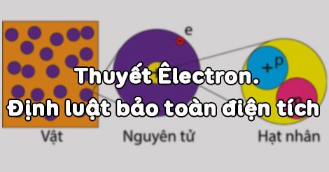 Bài giảng thuyết electron định luật bảo toàn điện tích