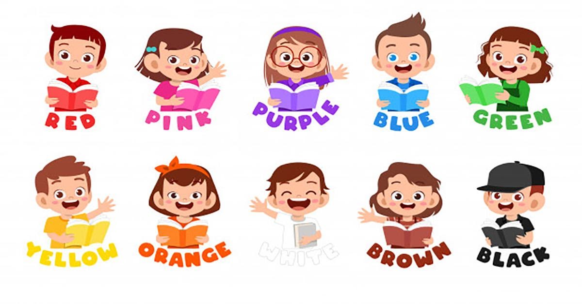 Luyện học tiếng Anh giao tiếp cho bé thông qua màu sắc