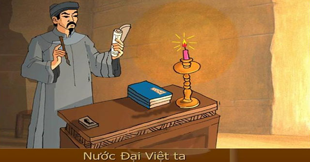 Dàn ý phân tích Nước Đại Việt ta- CungHocVui