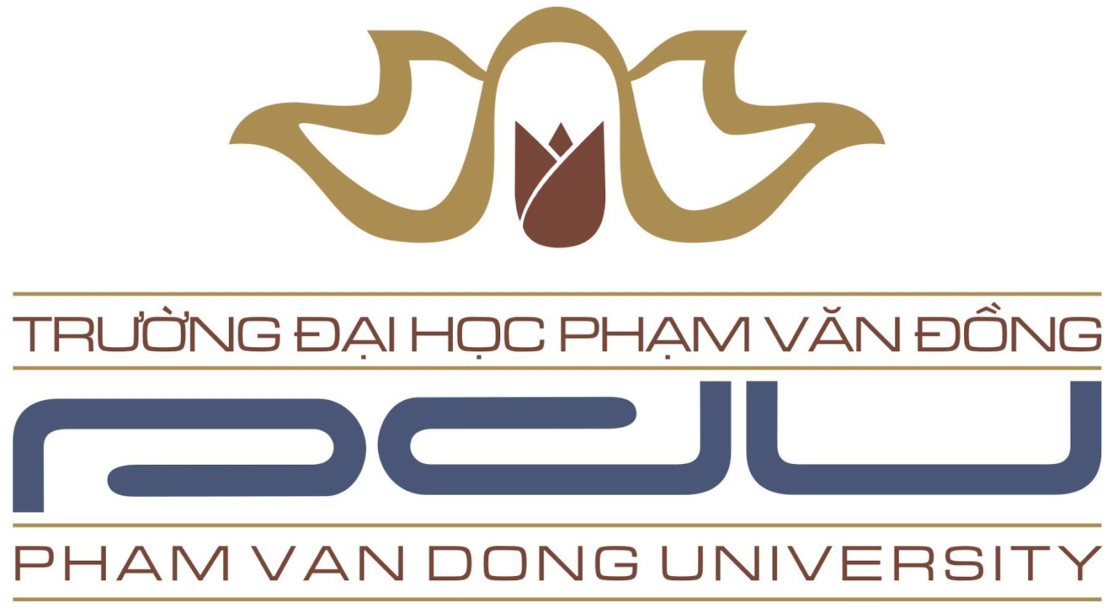 Logo Trường Đại học Phạm Văn Đồng
