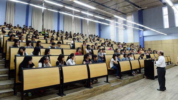 Hội trường nơi diễn ra các buổi hội thảo cho sinh viên