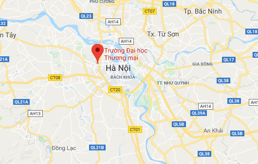 Bản Đồ Đại học Thương mại