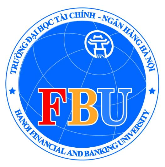 Logo trường  Đại học Tài chính Ngân hàng Hà Nội