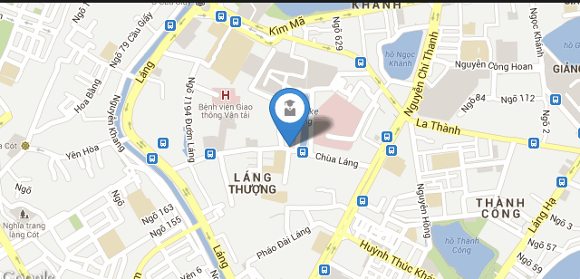 Bản đồ trường Đại học Ngoại thương Hà Nội