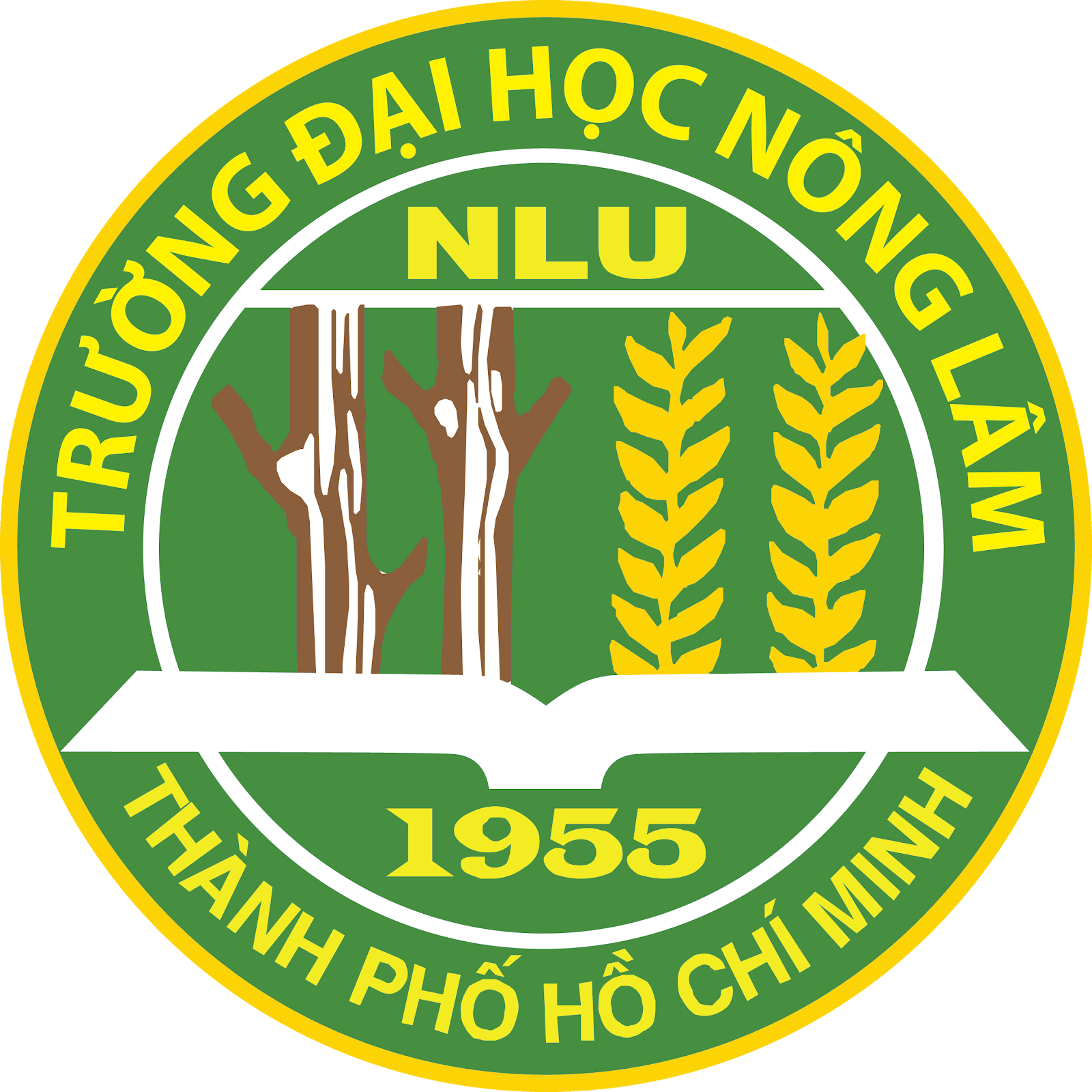 Logo Đại học Nông lâm Tp.HCM