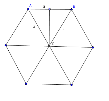 Tính hóa học nào là không giống của hình lục giác đều ngoài những việc sở hữu sáu cạnh đều nhau và tía lối chéo cánh chủ yếu rời nhau bên trên một điểm?