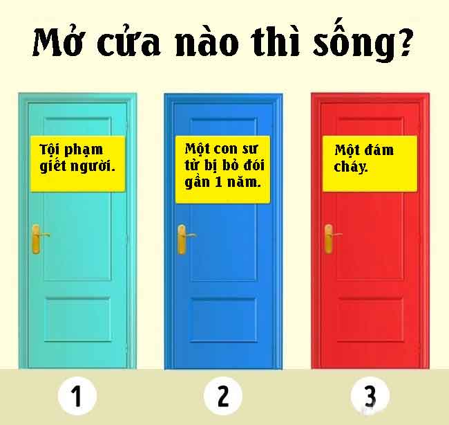 Mở cửa nào thì sống ?