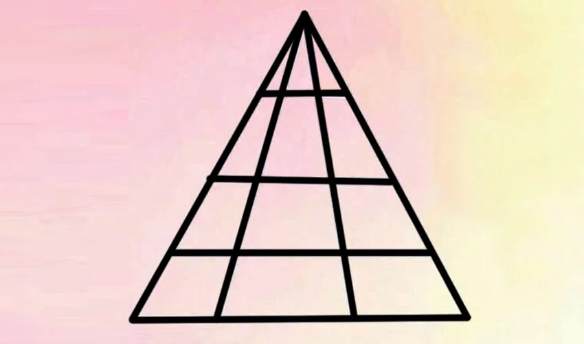 Có bao nhiêu hình tam giác tất cả?
