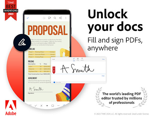 Adobe Acrobat Reader - Đọc và chú thích PDF, Điền và ký biểu mẫu, Chia sẻ và cộng tác