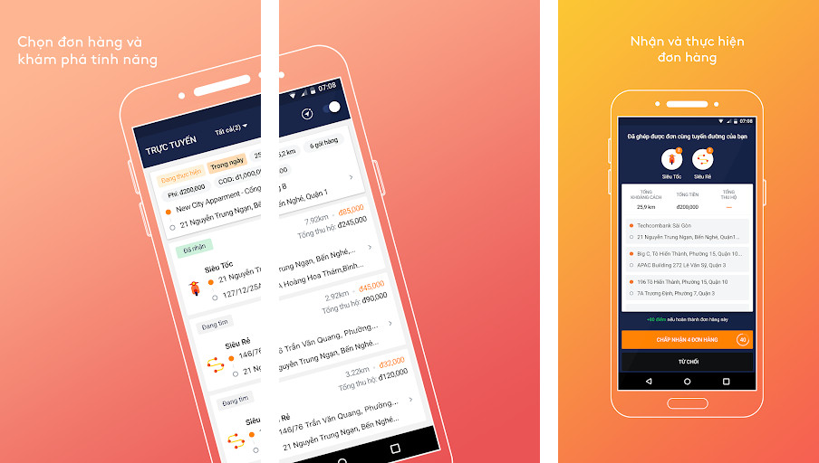 Ahamove - On-demand delivery, Scheduled delivery, Business solutions
