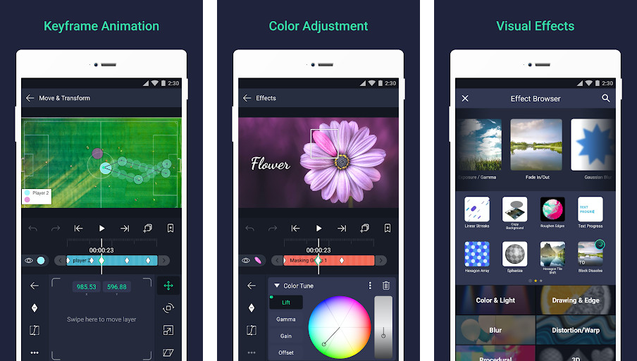 Alight Motion - Hoạt ảnh khung hình chính mạnh mẽ, Hiệu ứng hình ảnh tuyệt đẹp
