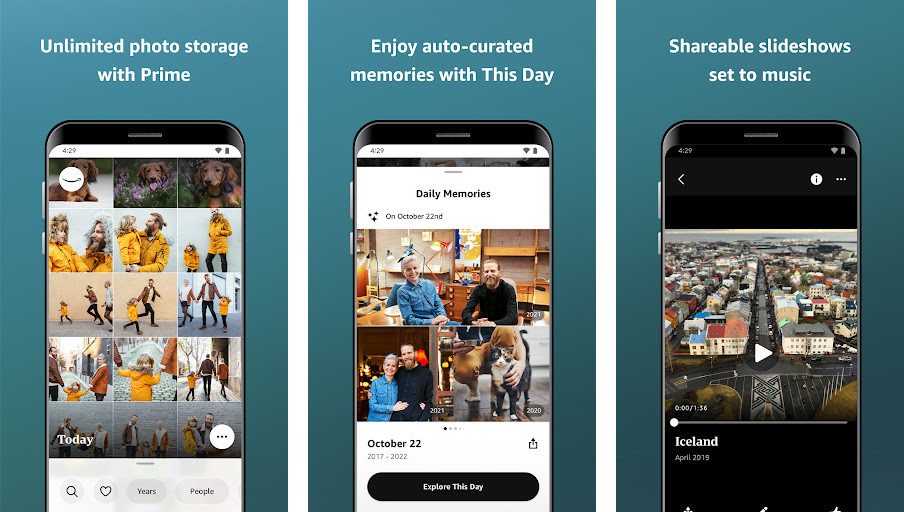 Amazon Drive - Lưu trữ ảnh không giới hạn, Truy cập mọi nơi mọi lúc