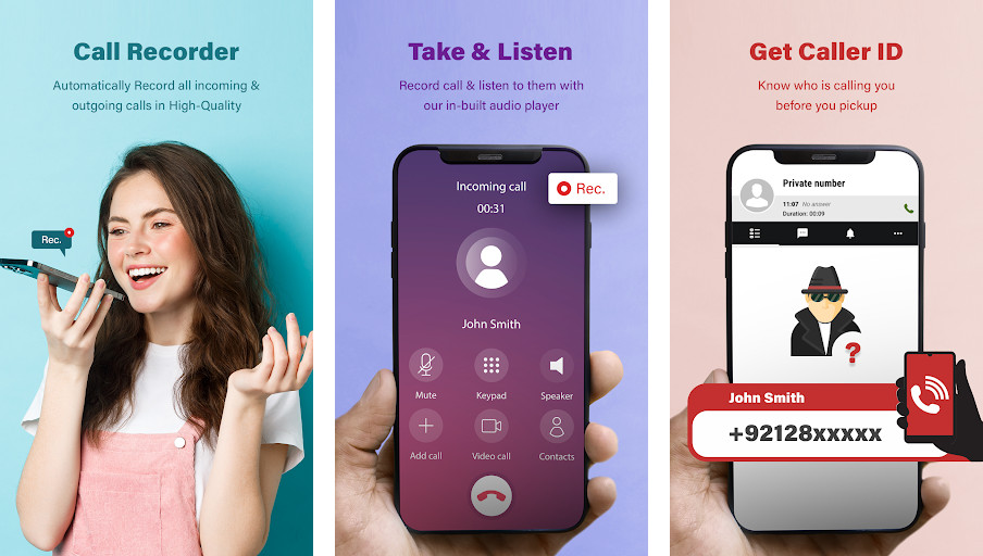 Automatic Call Recorder - Ghi âm cuộc gọi tự động, Lưu trữ ghi âm trên thẻ nhớ hoặc đám mây