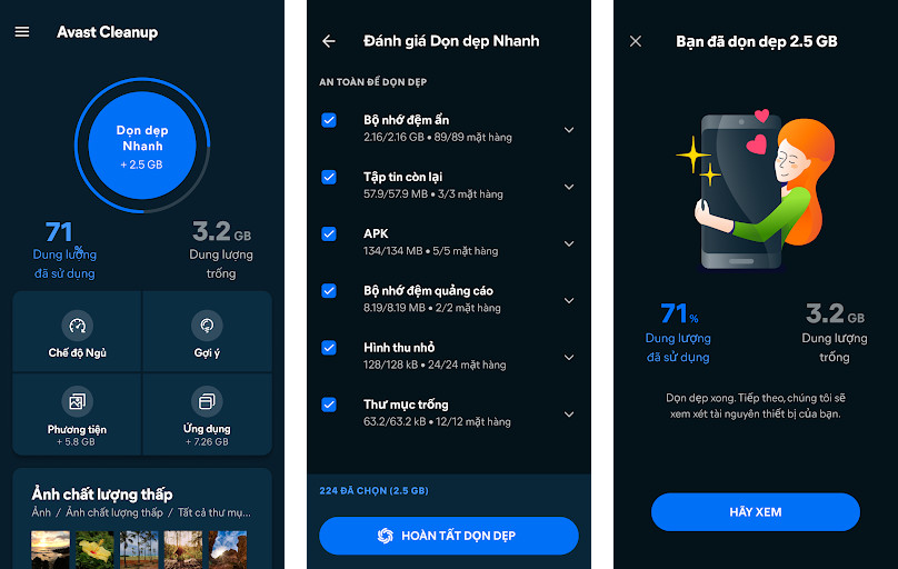 Avast Cleanup - Dọn dẹp rác, Tăng tốc máy tính, Cập nhật phần mềm