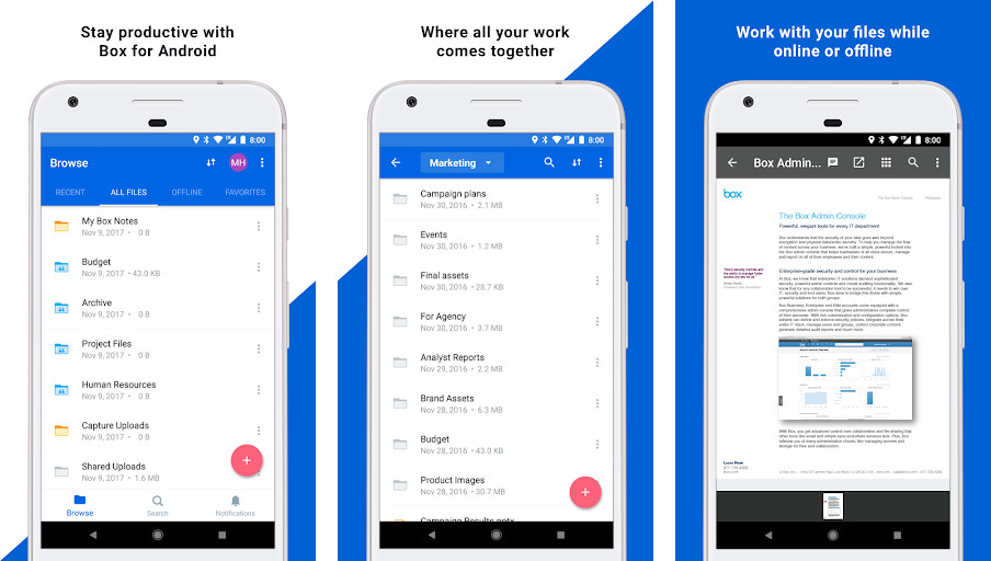 Box - Quản lý nội dung an toàn, Chia sẻ và cộng tác dễ dàng