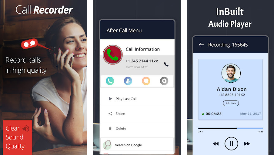 Call Recorder - ACR - Ghi âm cuộc gọi tự động, Lưu trữ ghi âm trên đám mây