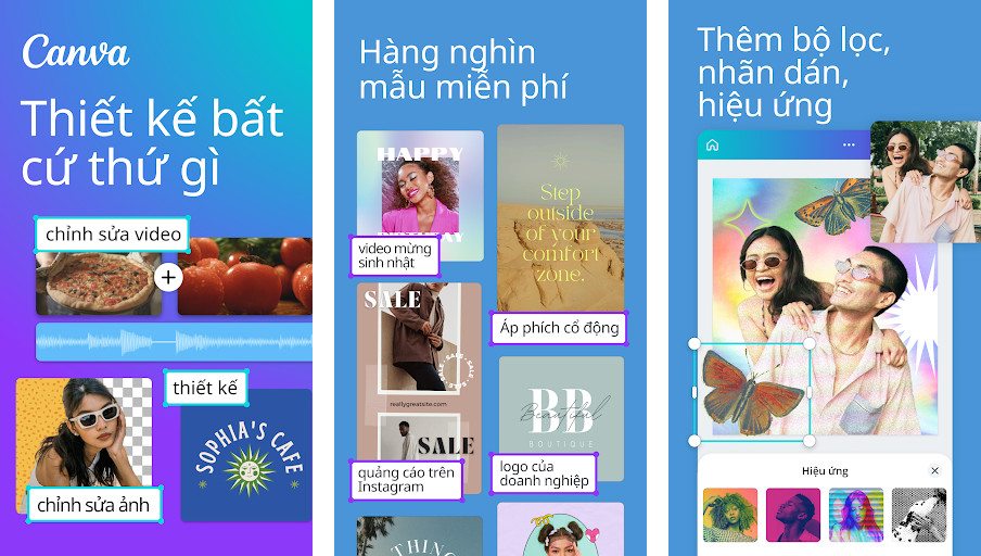 Canva: Thiết kế, Ảnh và Video - Tạo thiết kế đẹp, Chỉnh sửa ảnh chuyên nghiệp, Tạo video hấp dẫn