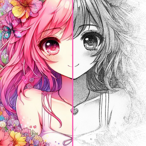 Draw Anime Sketch: AR Draw Icon