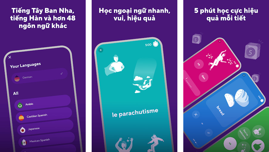 Drops - Học theo hình ảnh, 5 phút mỗi ngày, Thử thách từ vựng