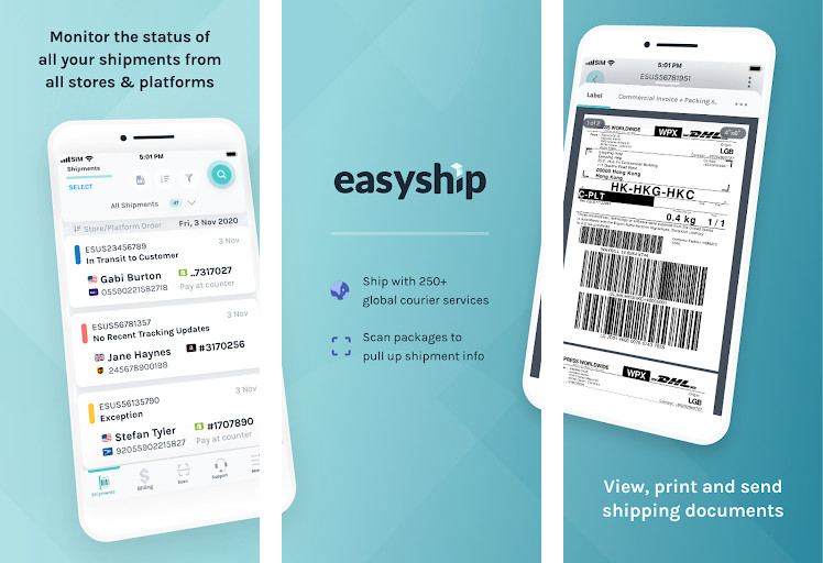 EasyShip - Discounted shipping rates, Automated order fulfillment