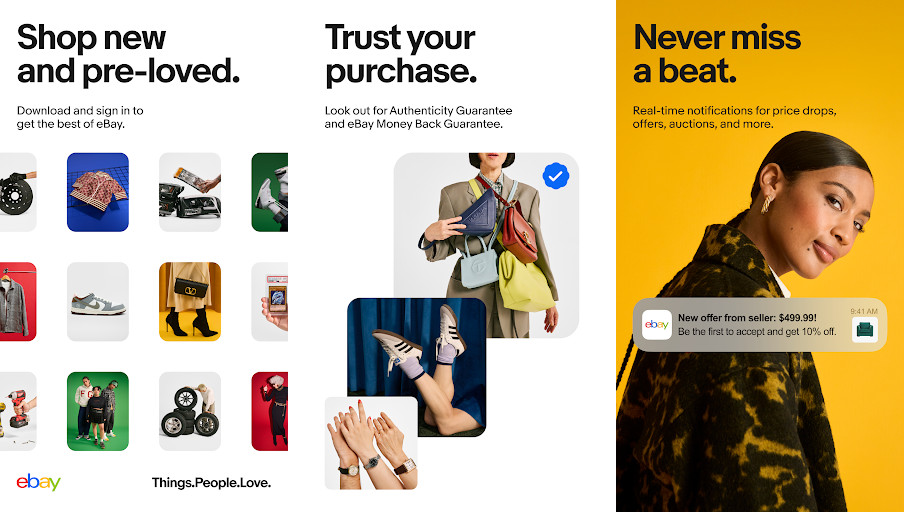 eBay - Mua sắm trực tuyến, Đấu giá đa dạng, Thanh toán an toàn