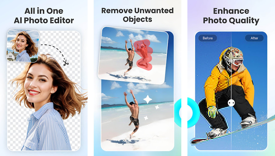 Fotor - Chỉnh sửa ảnh, Thiết kế đồ họa, Tạo ảnh ghép