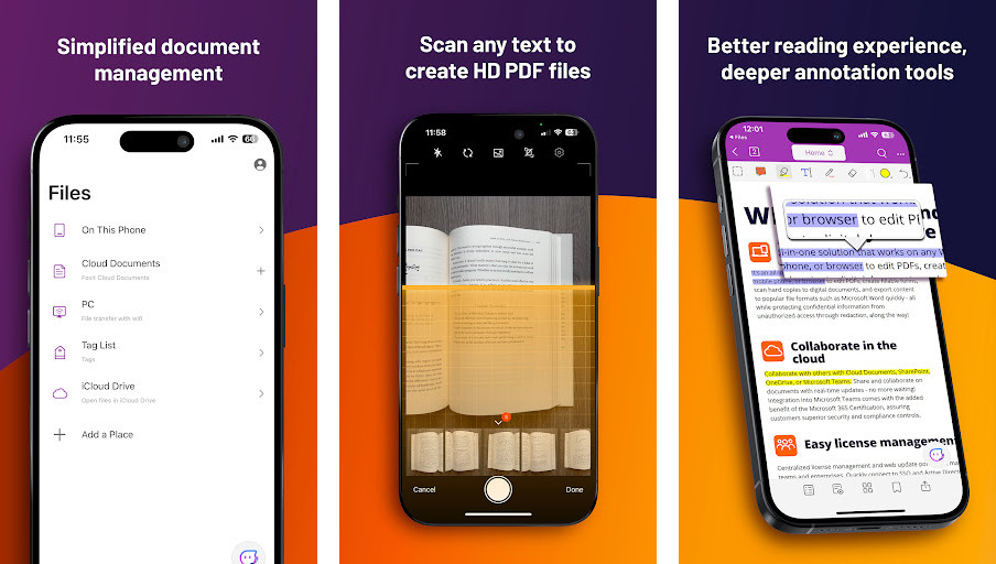 Foxit MobilePDF - Đọc và chú thích PDF, Điền và ký biểu mẫu, Quản lý tài liệu toàn diện