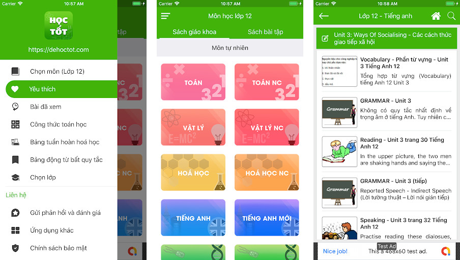 Giải Bài Tập Offline Học Tốt - Giải bài tập offline, Lý thuyết chi tiết, Bài tập theo chủ đề