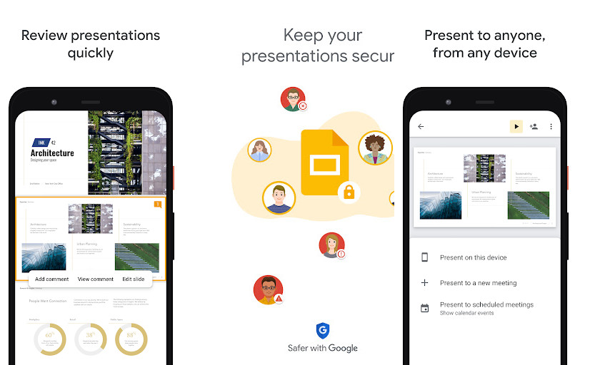 Google Slides - Tạo và chỉnh sửa bản trình bày, Cộng tác thời gian thực