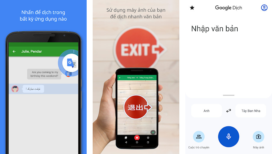 Google Translate - Dịch văn bản, giọng nói, hình ảnh, Hỗ trợ nhiều ngôn ngữ