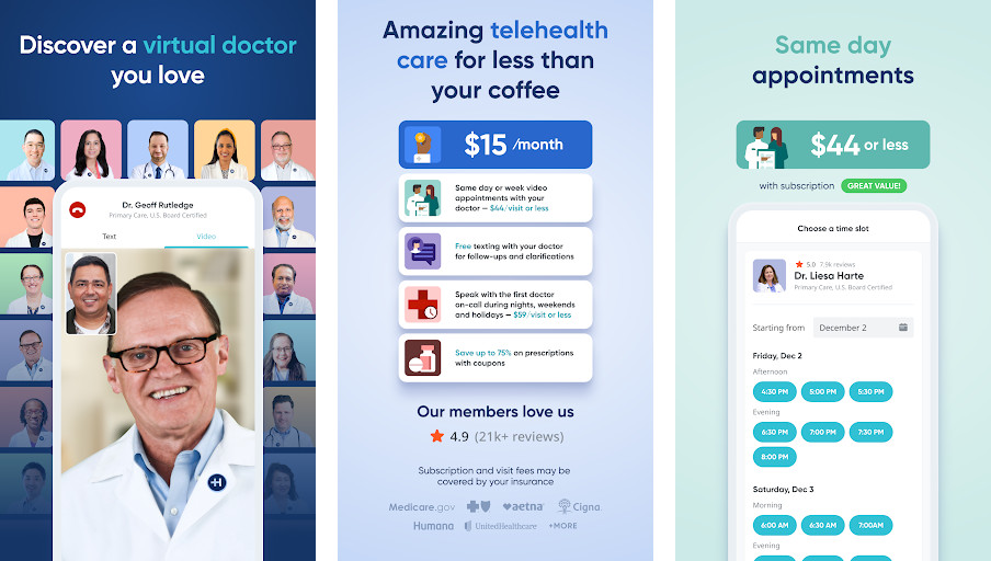 HealthTap - Hỏi đáp với bác sĩ, Tìm kiếm thông tin y tế, Lưu trữ hồ sơ sức khỏe