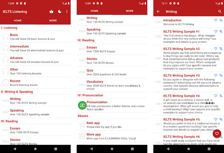 IELTS Learning English - Bài học tương tác, Giáo viên hướng dẫn, Cộng đồng học tập