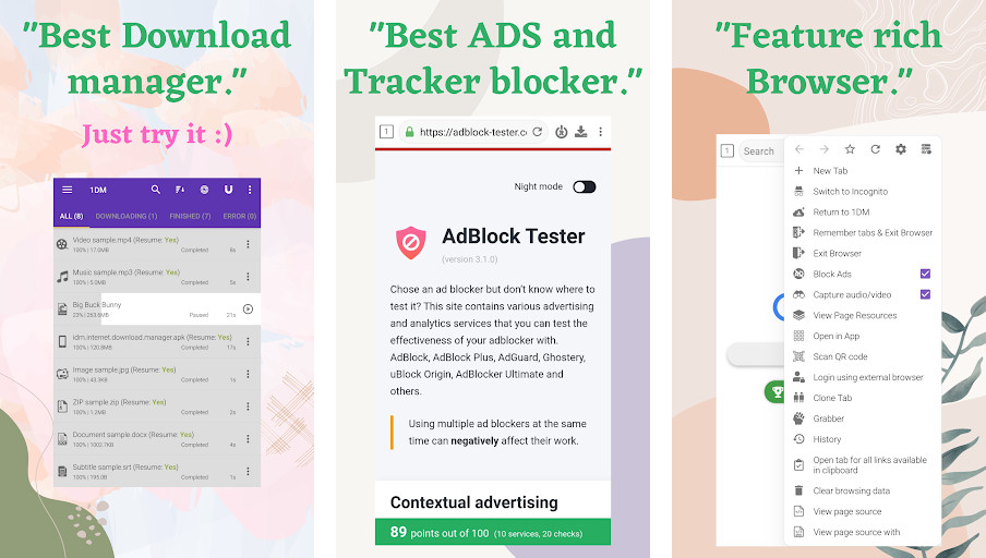 Internet Download Manager - Tăng tốc độ tải xuống, Quản lý tải xuống thông minh
