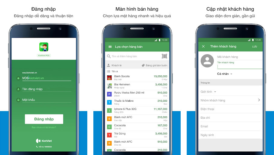 KiotViet Bán hàng - Quản lý đơn hàng, Quét mã vạch, In hóa đơn