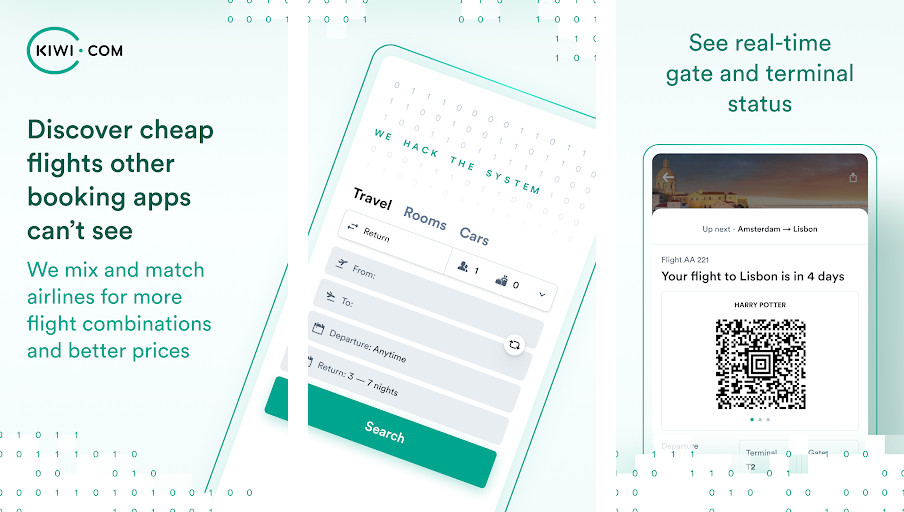 Kiwi.com - Tìm các hành trình bay giá rẻ kết hợp các hãng hàng không khác nhau