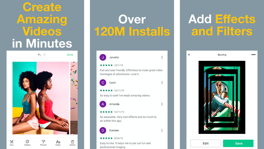 Magisto - Tự động tạo video từ hình ảnh và nhạc, Nhiều mẫu video chuyên nghiệp