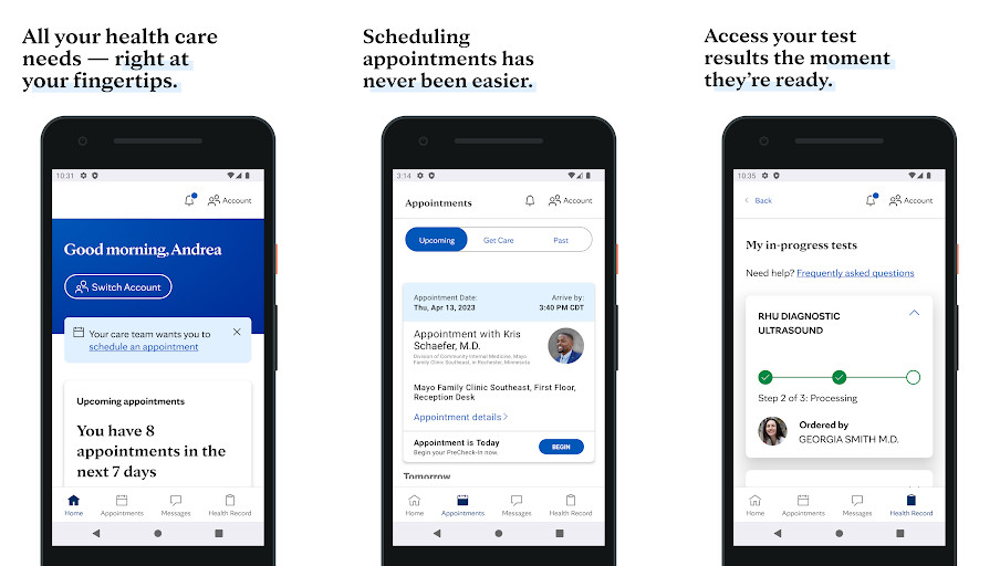 Mayo Clinic - Tìm kiếm thông tin y tế, Đặt lịch hẹn, Quản lý hồ sơ sức khỏe