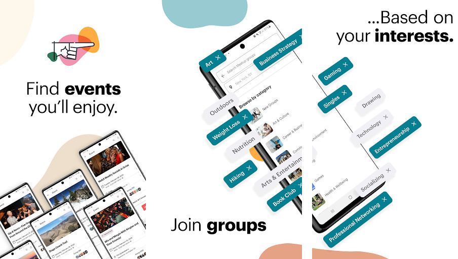 Meetup - Tham gia sự kiện, Kết nối cộng đồng, Mở rộng hiểu biết