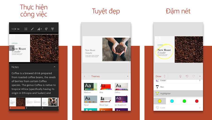 Microsoft PowerPoint - Bộ công cụ trình bày chuyên nghiệp, Mẫu và chủ đề đa dạng