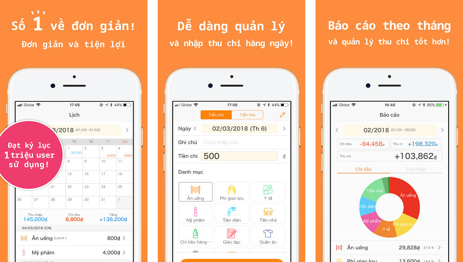 MoneyNote - Expense Manager - Quản lý chi tiêu, Theo dõi ngân sách, Ghi chú chi tiêu