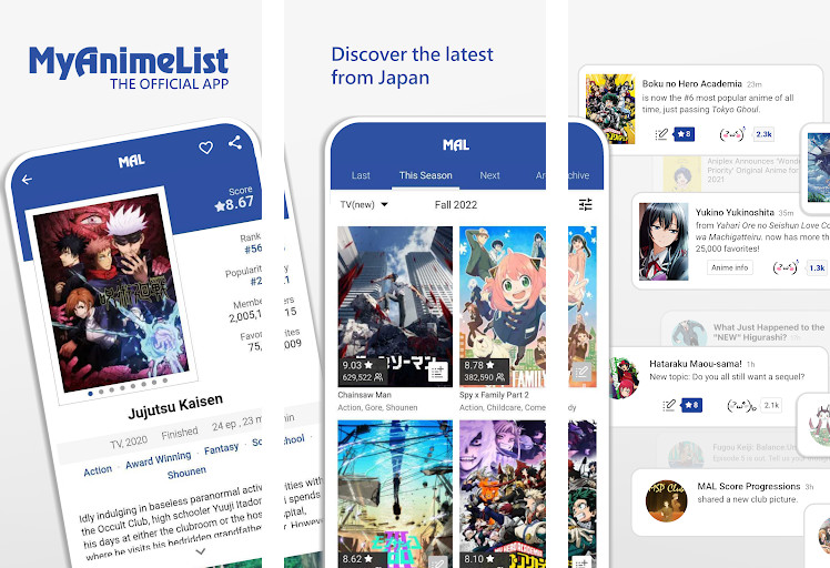 MyAnimeList - Thư viện thông tin lớn, Tính năng theo dõi, Cộng đồng tích cực