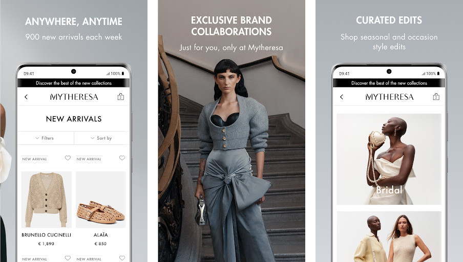 MyTheresa - Chỉnh sửa nội dung dành riêng, Giao hàng toàn cầu, Trả hàng miễn phí