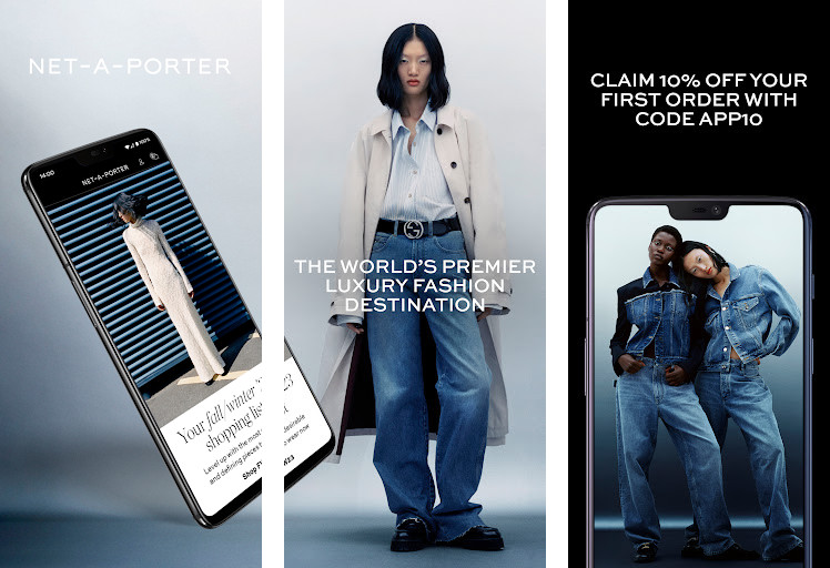 Net-a-Porter - Kho sản phẩm xa xỉ, Giao diện thân thiện, Chương trình khách hàng thân thiết