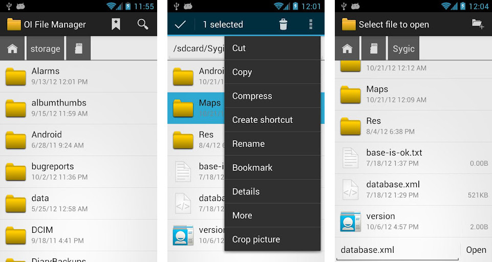 OI File Manager - Quản lý tệp toàn diện, Hỗ trợ lưu trữ đám mây, Tùy chỉnh giao diện