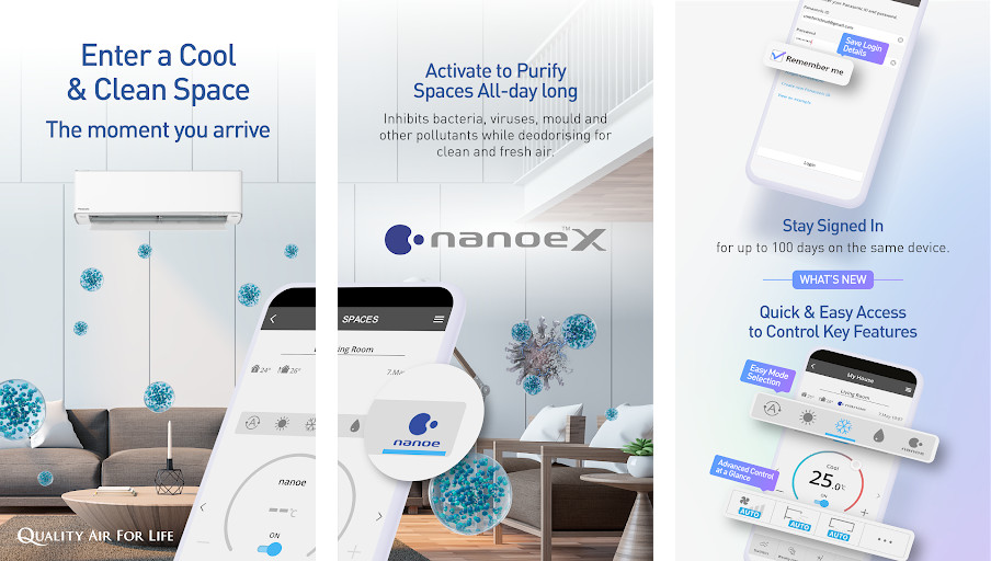 Panasonic Comfort Cloud - Điều khiển mọi lúc, mọi nơi, Theo dõi và tiết kiệm năng lượng