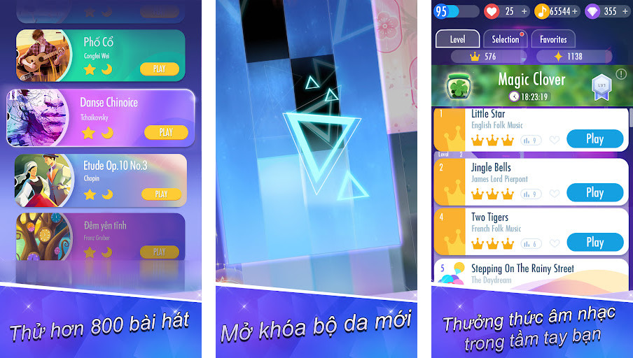 Piano Tiles 2 - Addictive gameplay, Beautiful graphics, Wide variety of songs